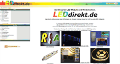 Desktop Screenshot of leddirekt.de