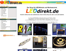 Tablet Screenshot of leddirekt.de